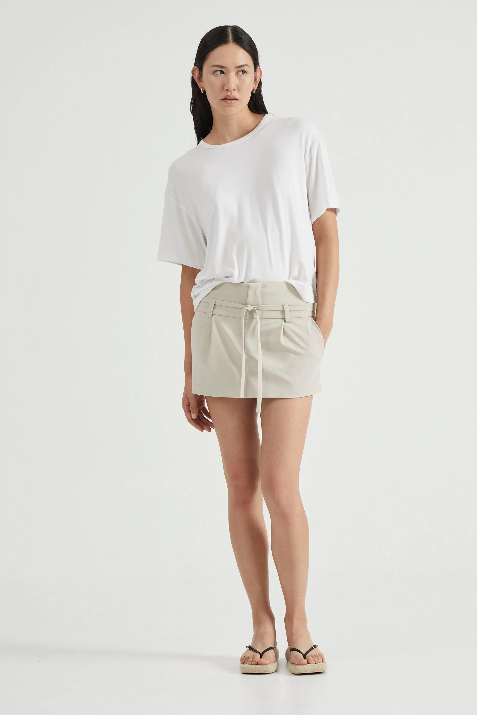 PUSH PULL TEE | WHITE