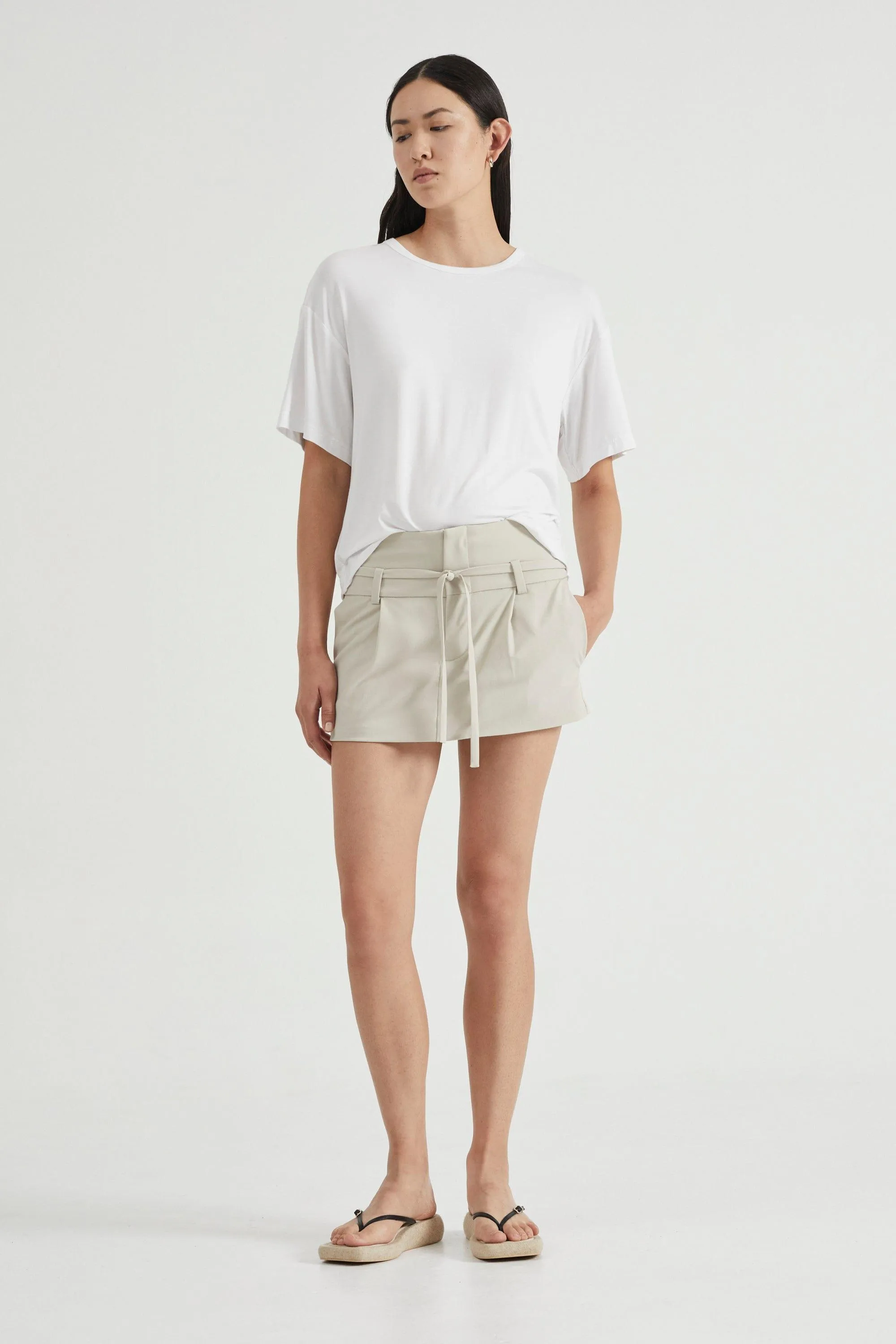 PUSH PULL TEE | WHITE