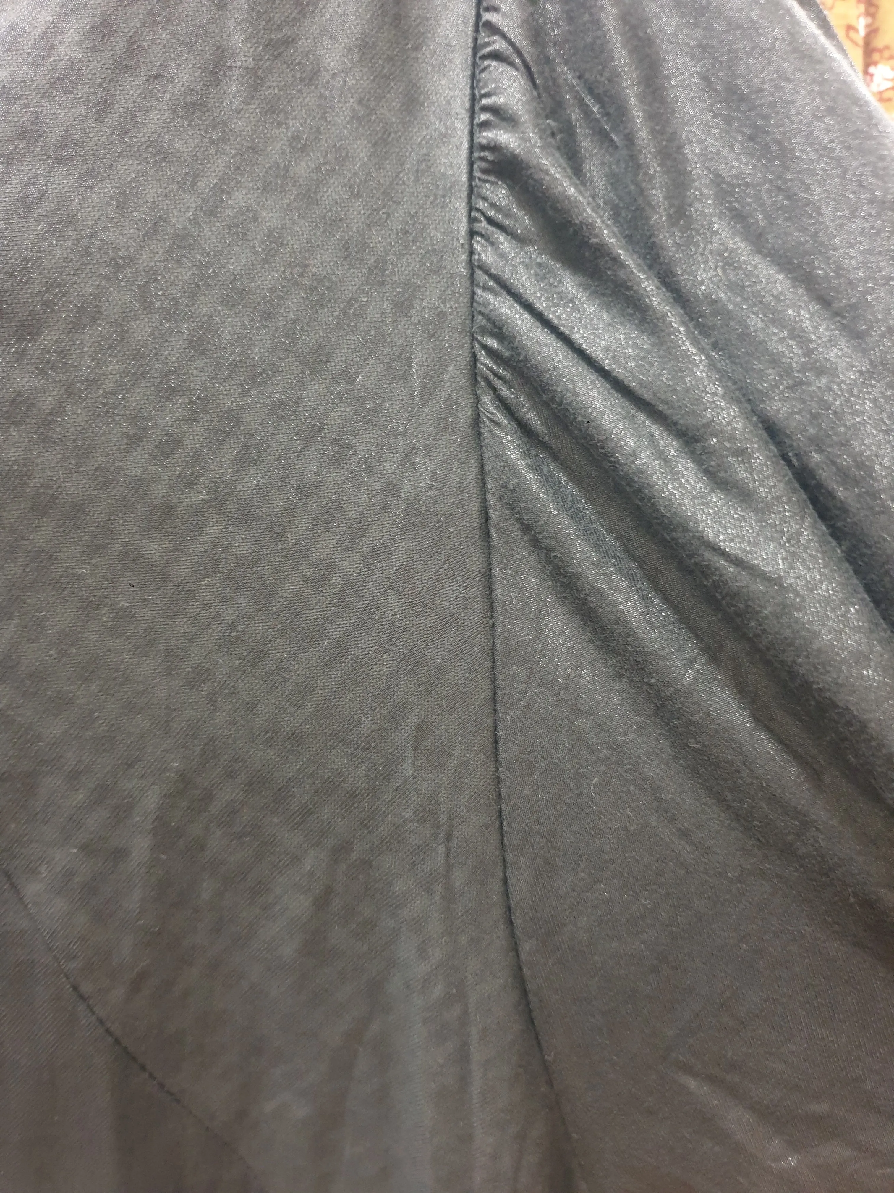 Quick Brown Fox black shimmery dress size S