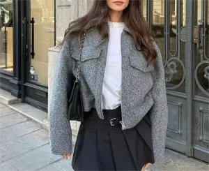 Quinn – Cropped Women’s Jacket with Modern Elegance
