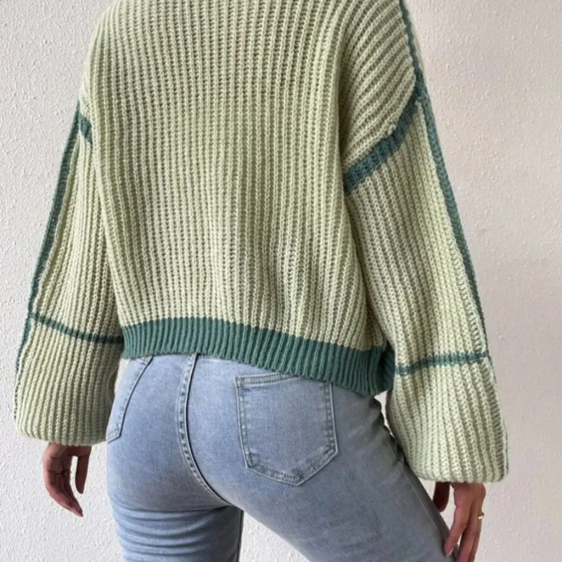 Radiant Reverie Knit Balloon Sleeve Open Front Cardigan