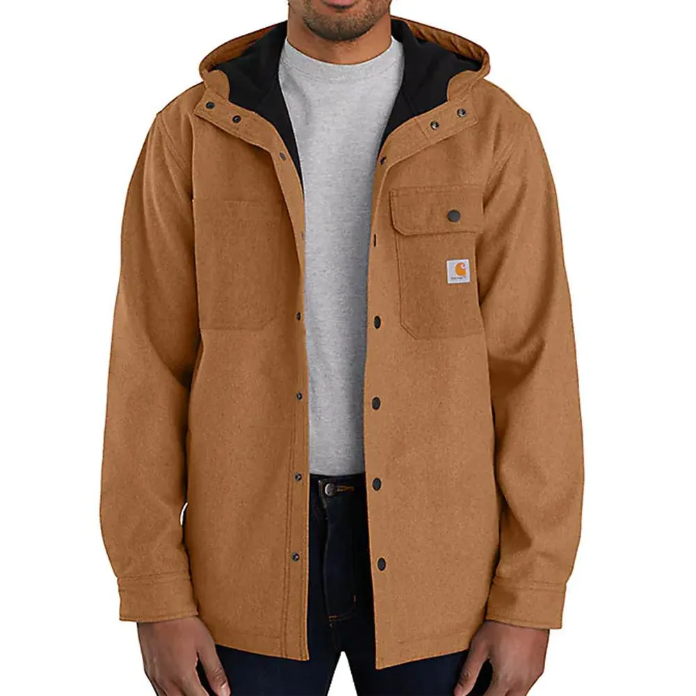Rain Defender® Relaxed Fit Heavyweight Hooded Shirt Jac - 105022