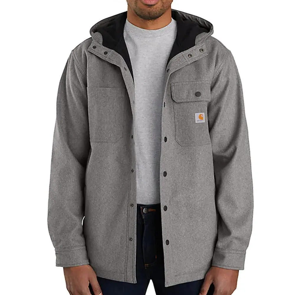 Rain Defender® Relaxed Fit Heavyweight Hooded Shirt Jac - 105022