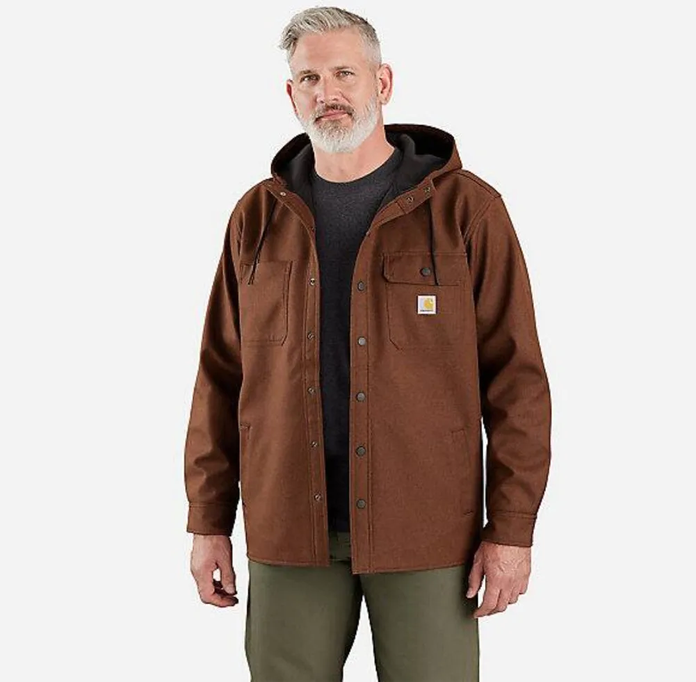 Rain Defender® Relaxed Fit Heavyweight Hooded Shirt Jac - 105022