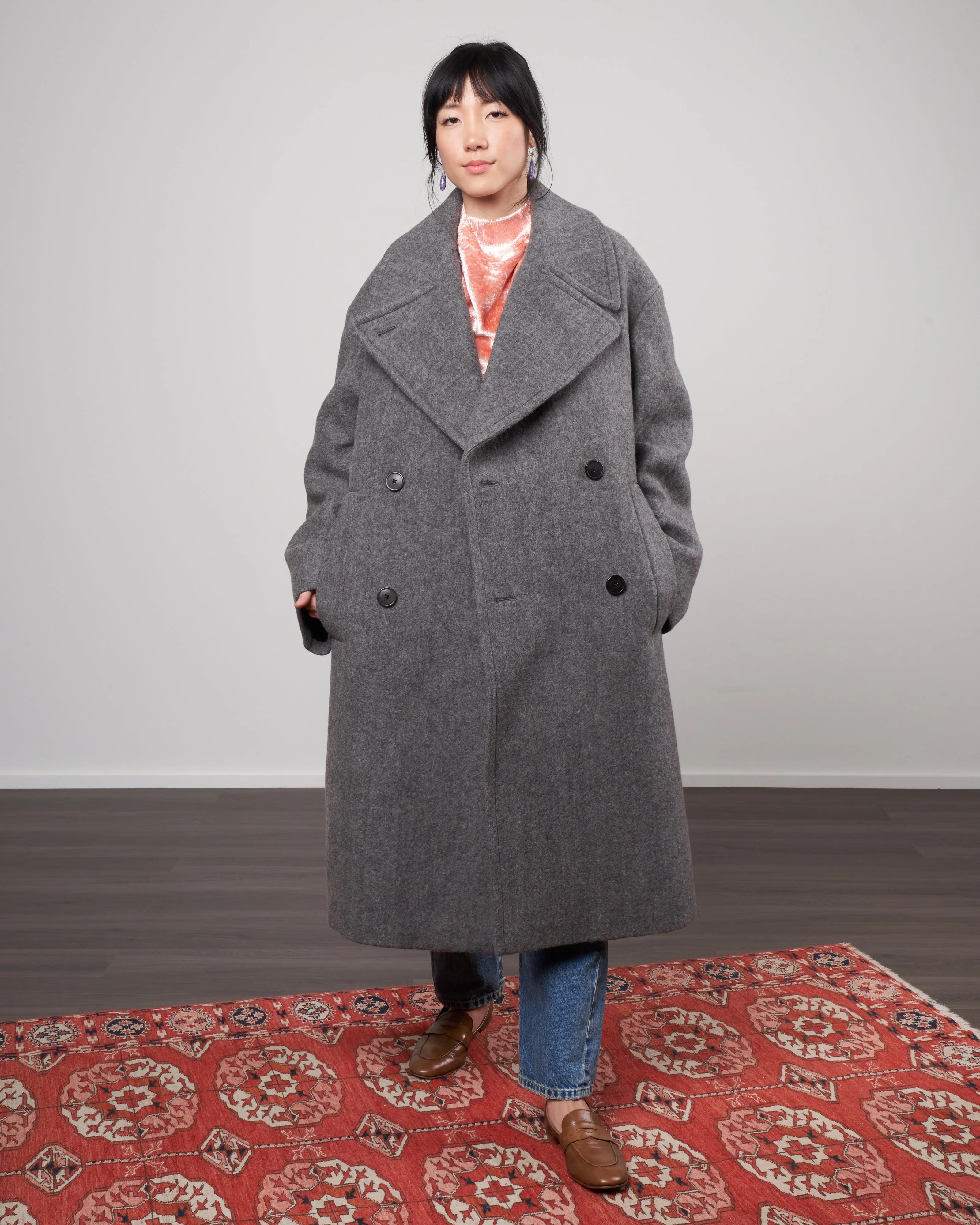 ramson coat - grey 802