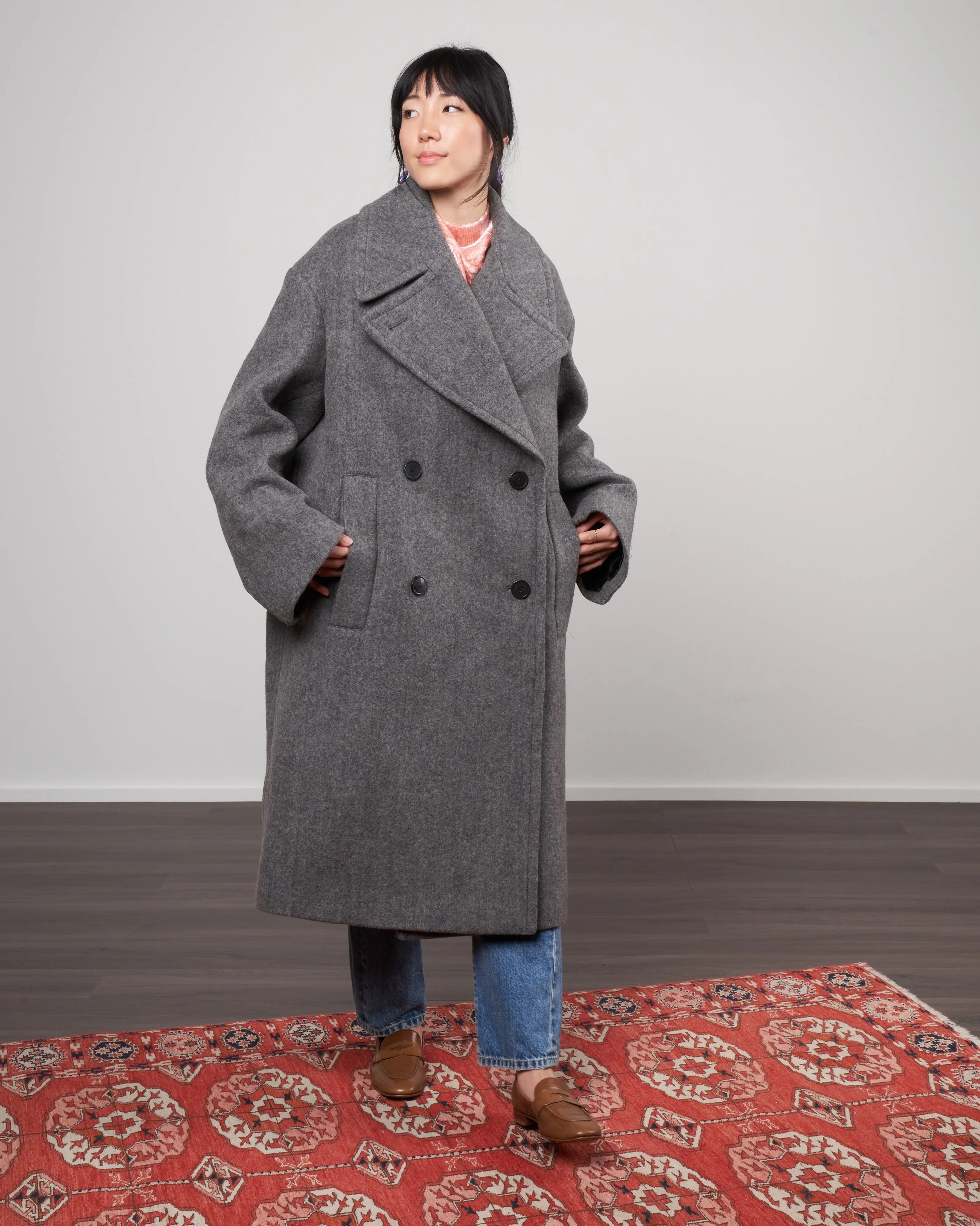 ramson coat - grey 802