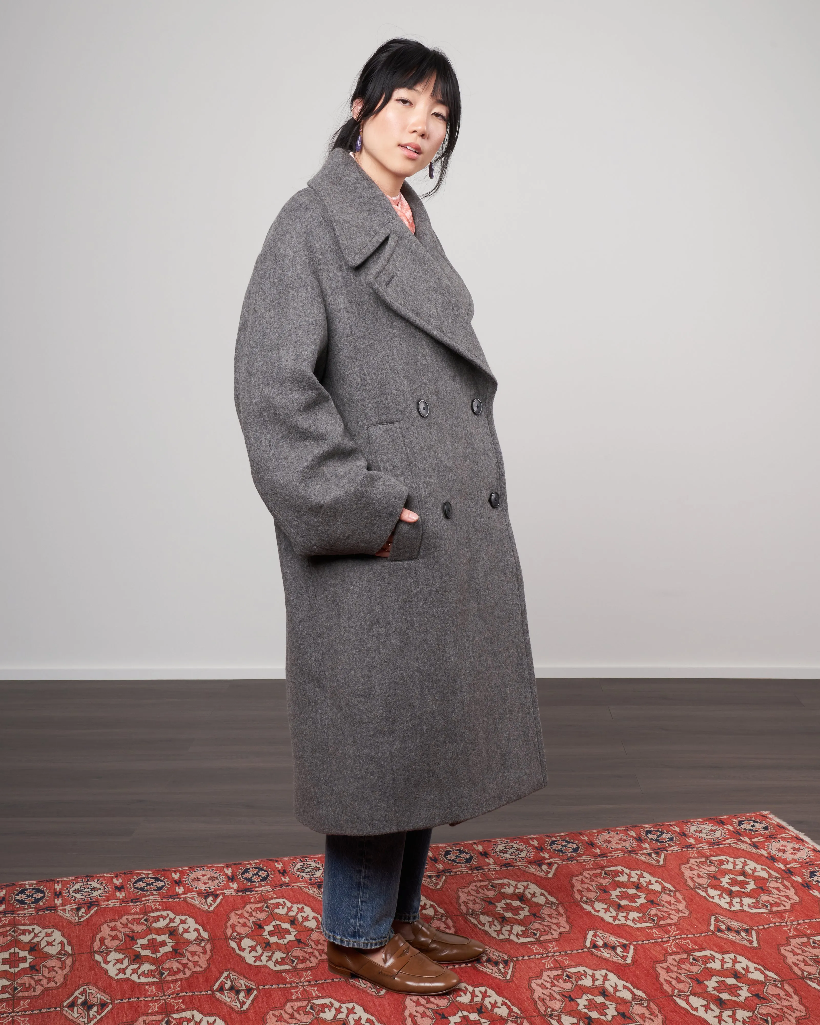 ramson coat - grey 802