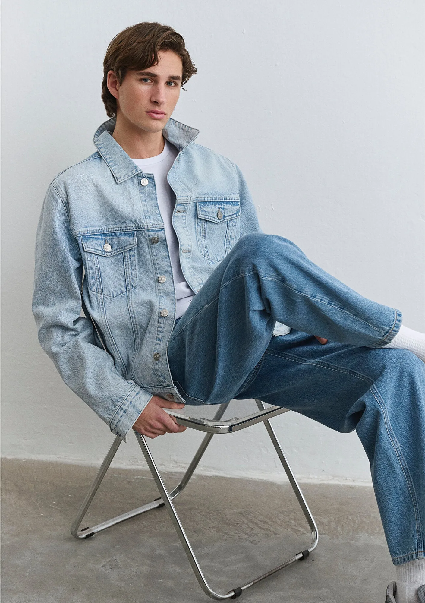 Ray Bleach Classic Denim Jean Jacket