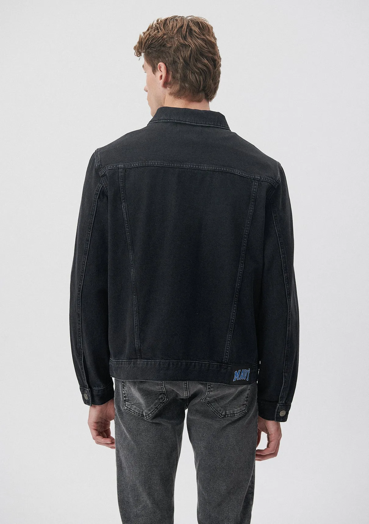 Ray Smoke College Jean Jacket