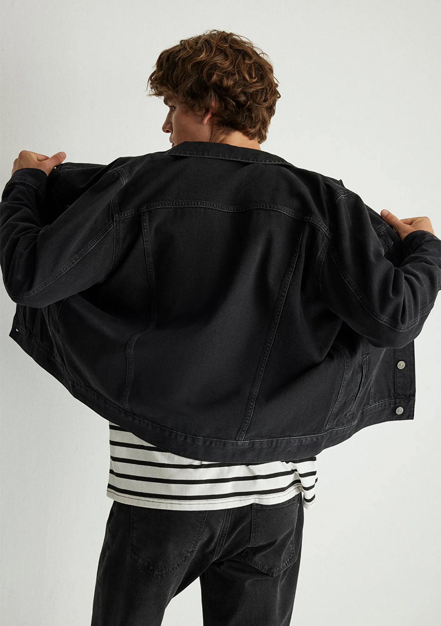Ray Smoke College Jean Jacket