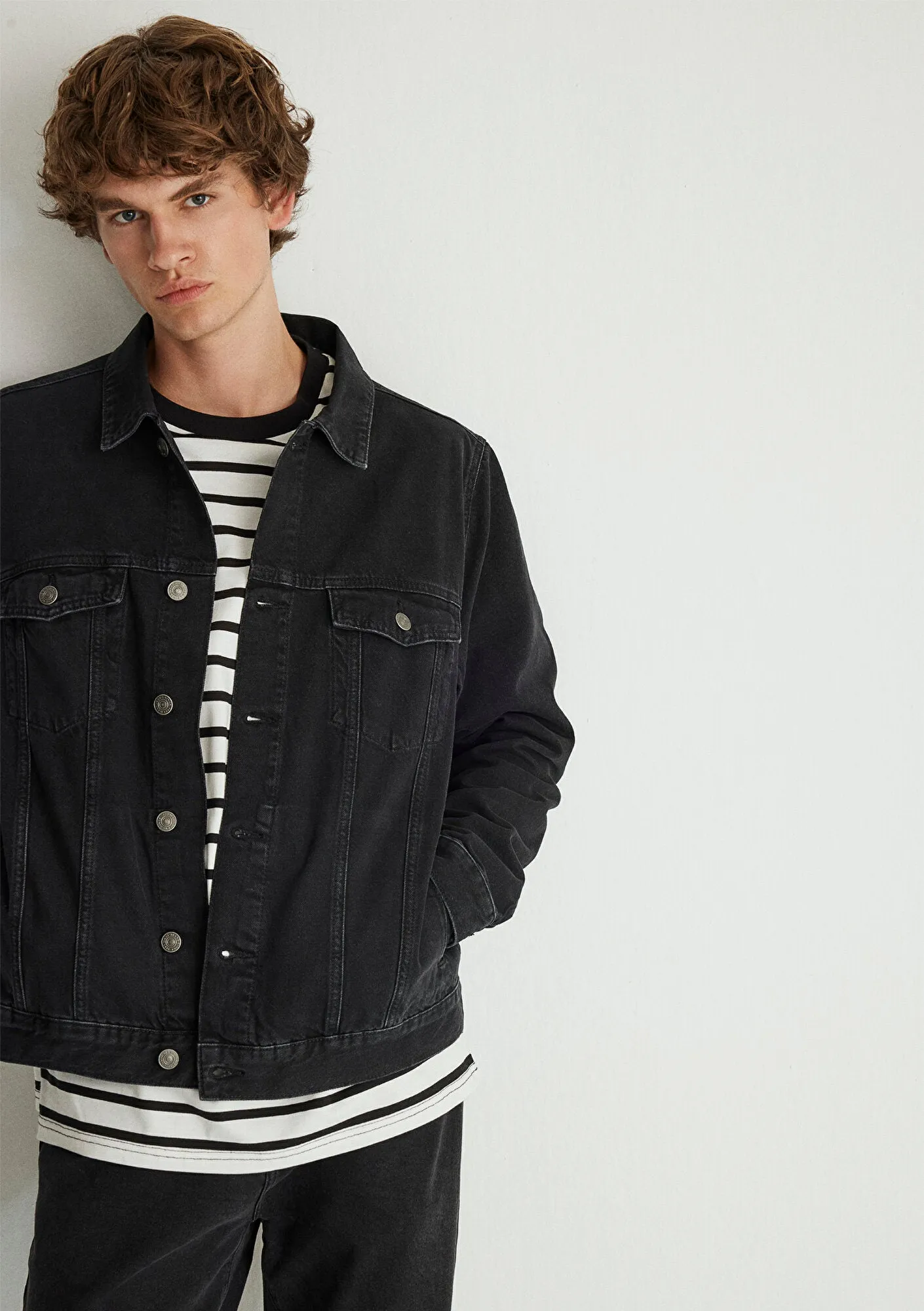 Ray Smoke College Jean Jacket