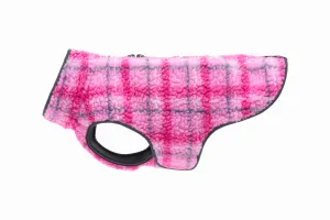 RC Pet Tundra Fleece Pullover - Peony Plaid