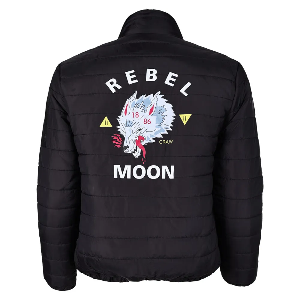 Rebel Moon Part One: A Child of Fire Zack Snyder Movie Black Cotton Outerwear Cosplay Costume