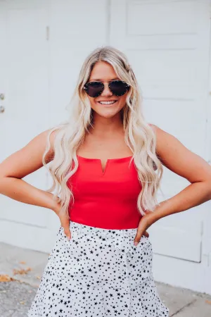 Red Hot Red-y Bodysuit