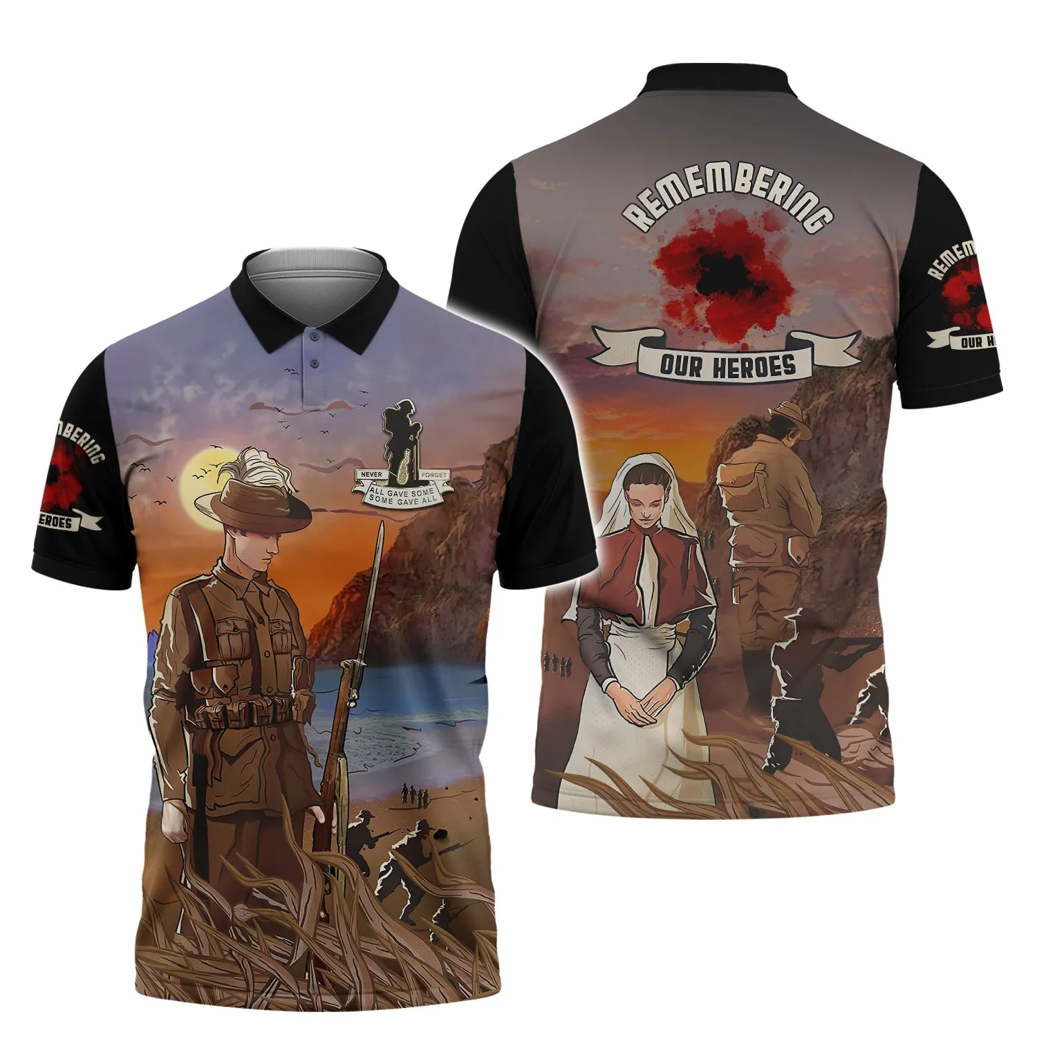 Remembering Our Heroes 3D Full Print 212