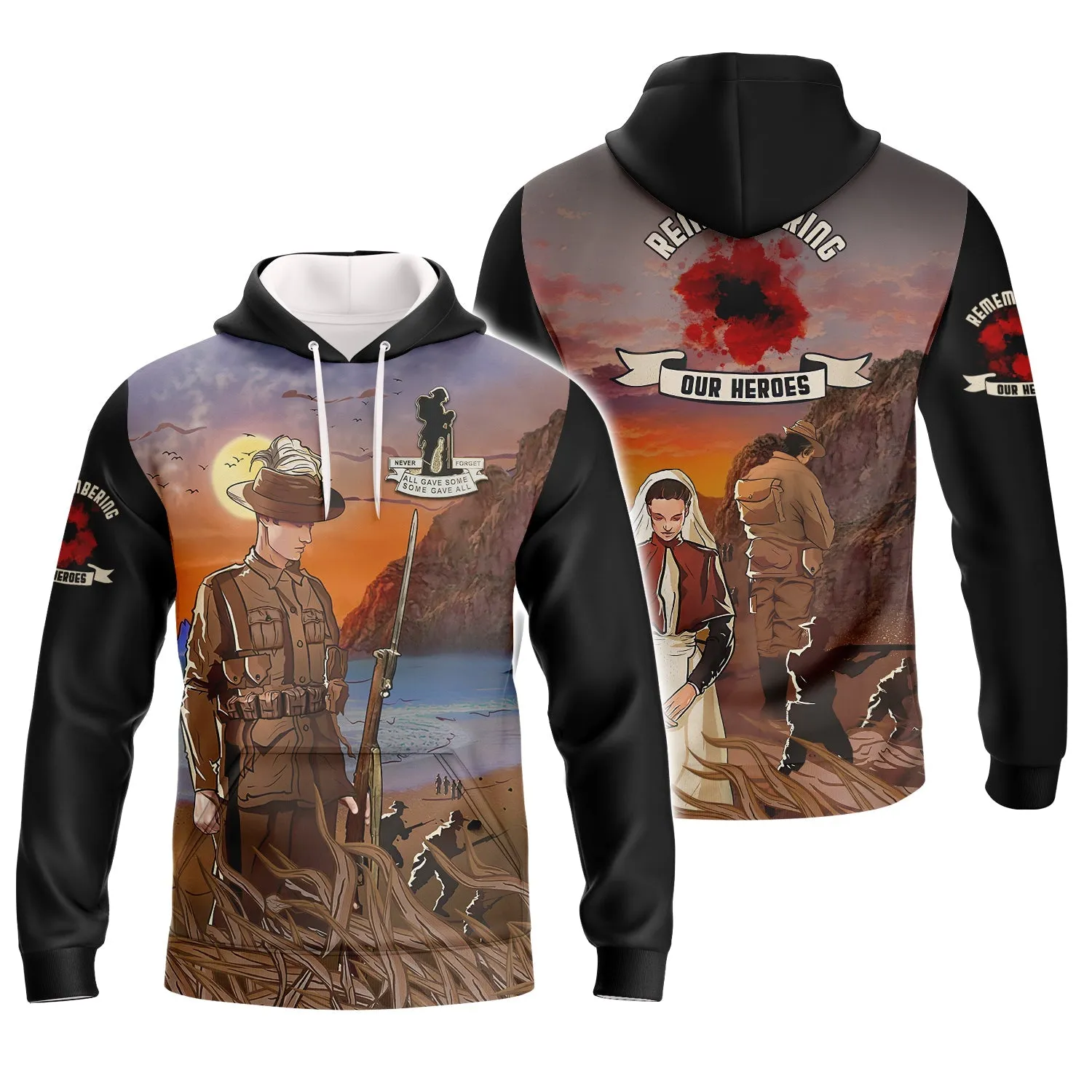 Remembering Our Heroes 3D Full Print 212