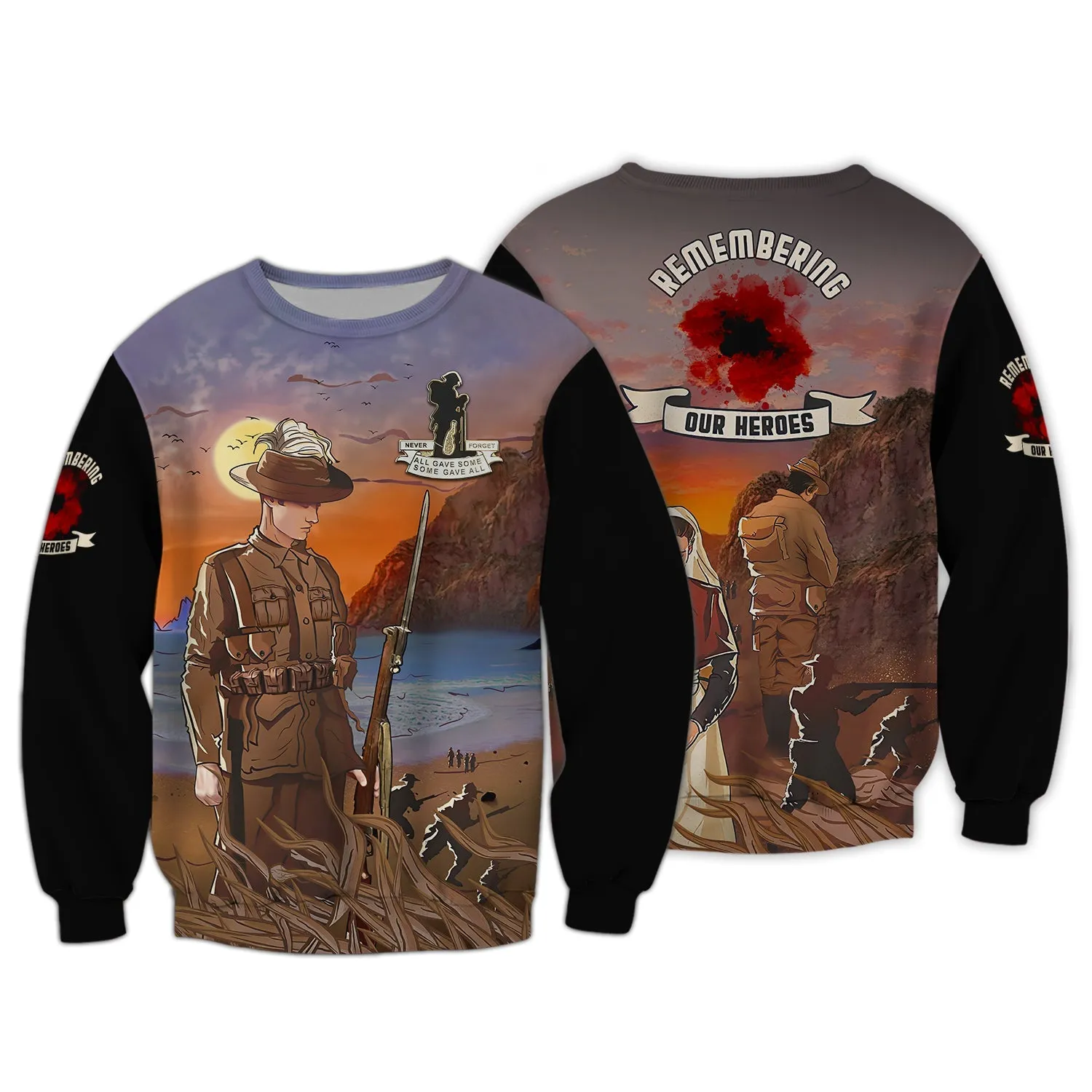 Remembering Our Heroes 3D Full Print 212