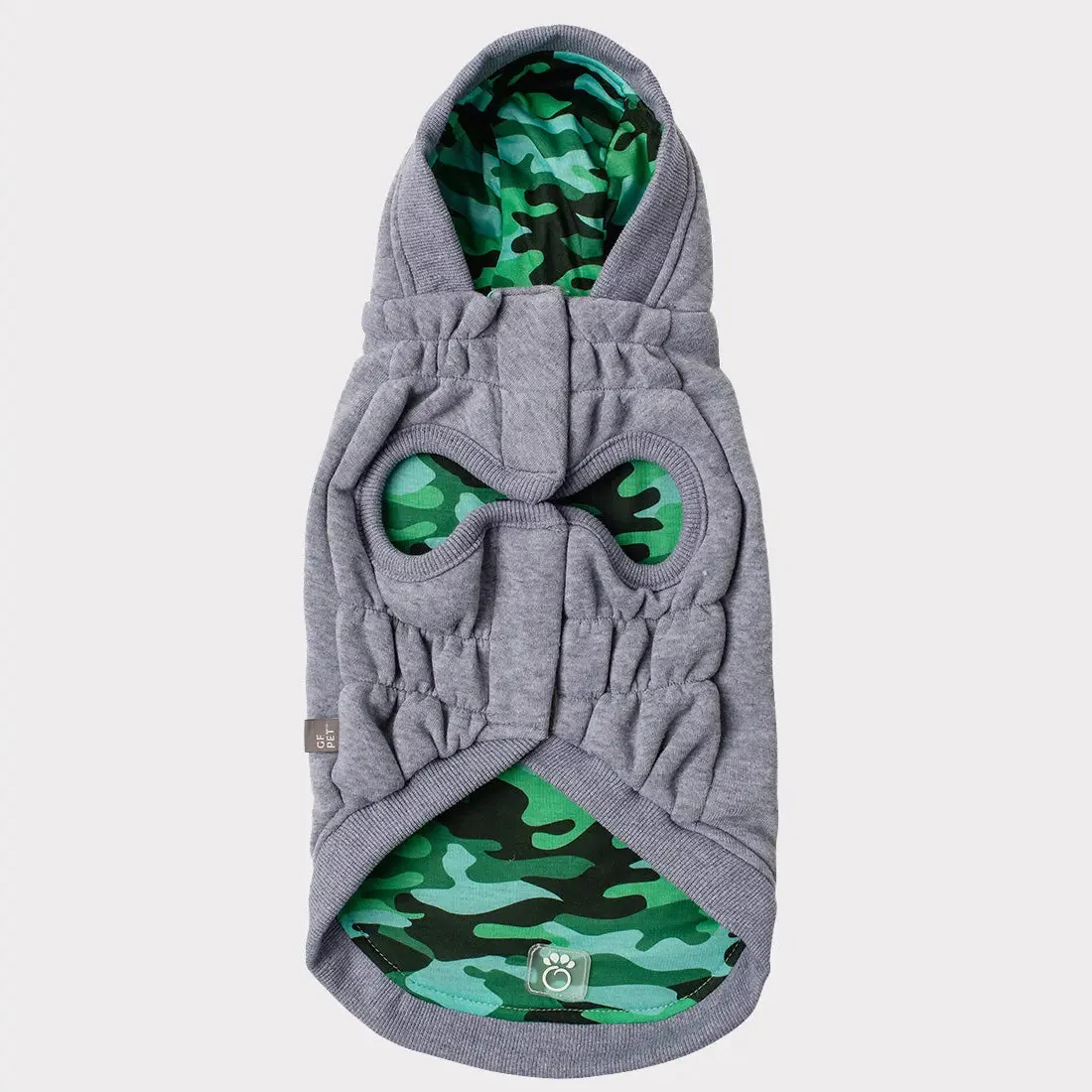 Reversible Lodge Dog Hoodie