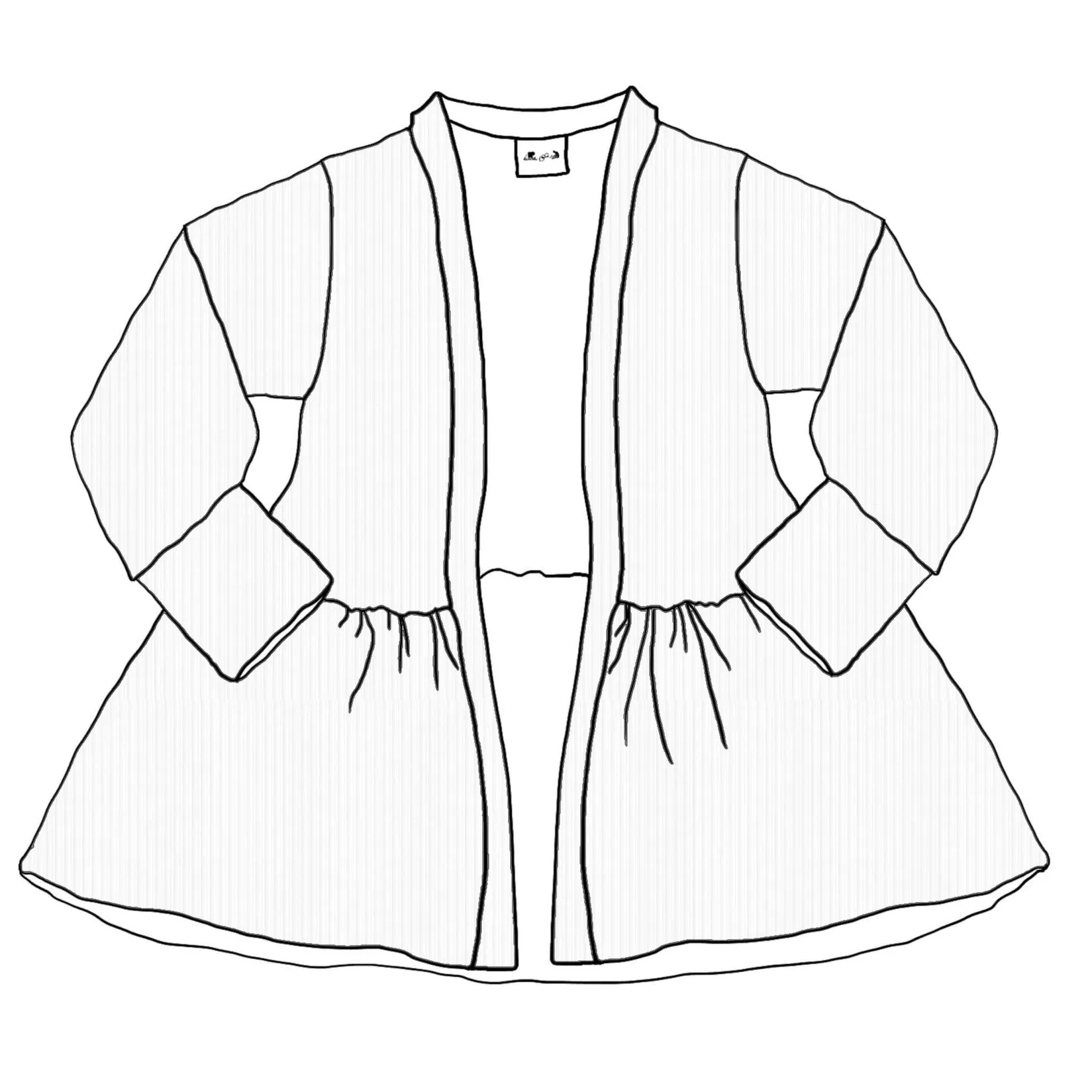 RIB KNIT - Lil Peppa Cardigan