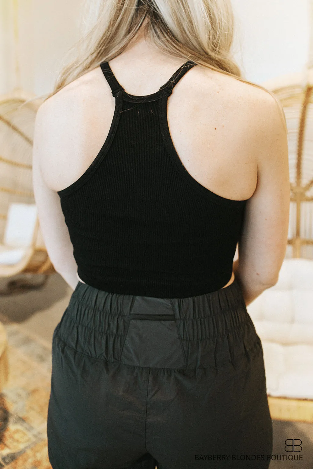 Ribbed Seamless Cami Top