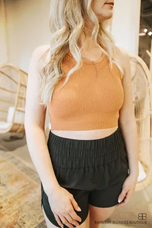 Ribbed Seamless Cami Top