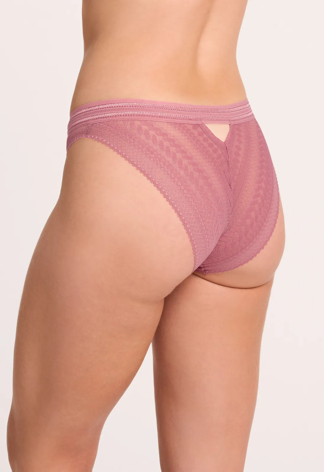 Rosaline Bikini Panty - Rosé