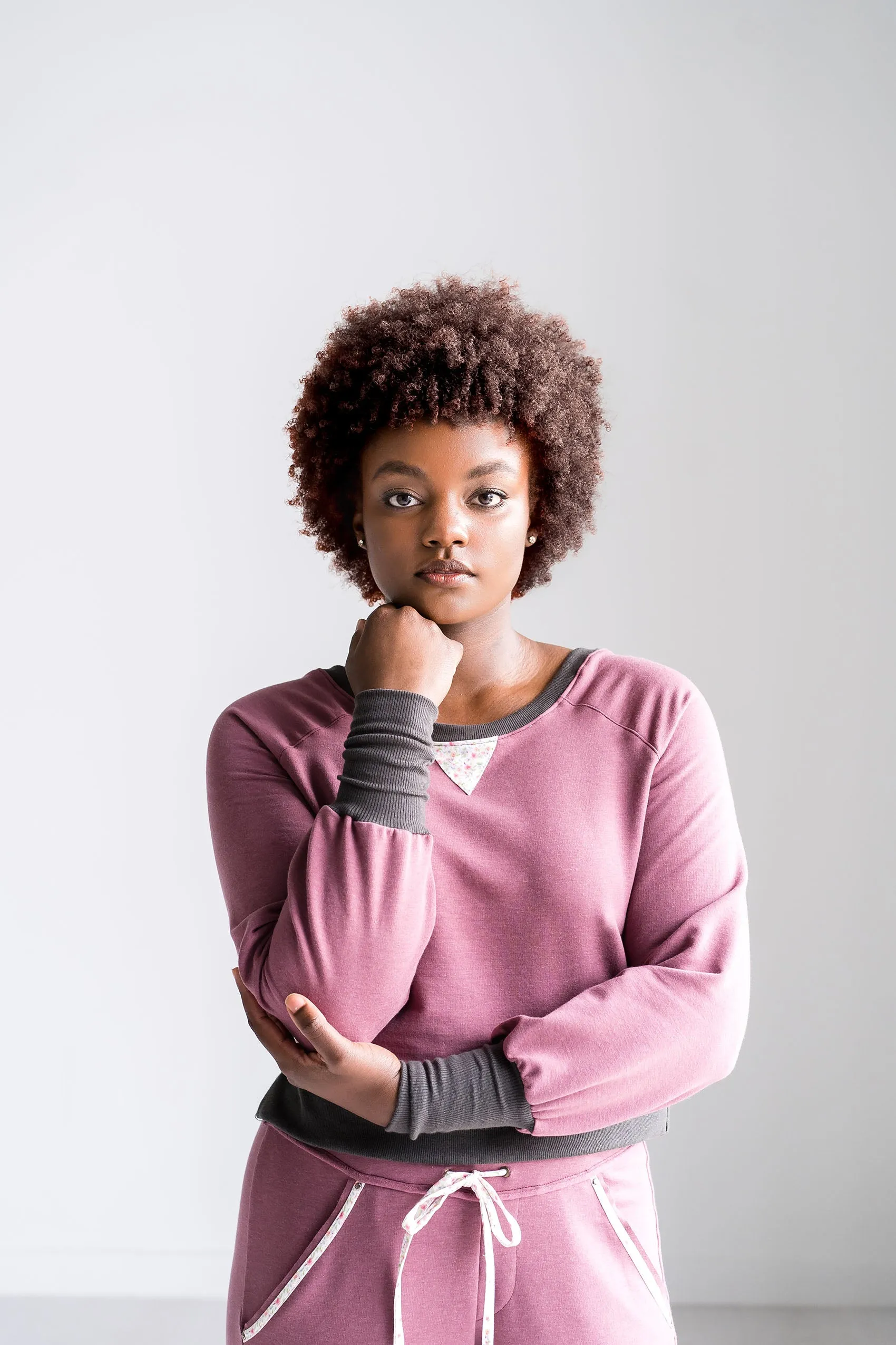 Rose Brown Sweatshirt