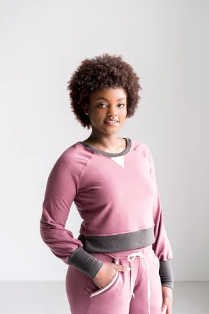 Rose Brown Sweatshirt
