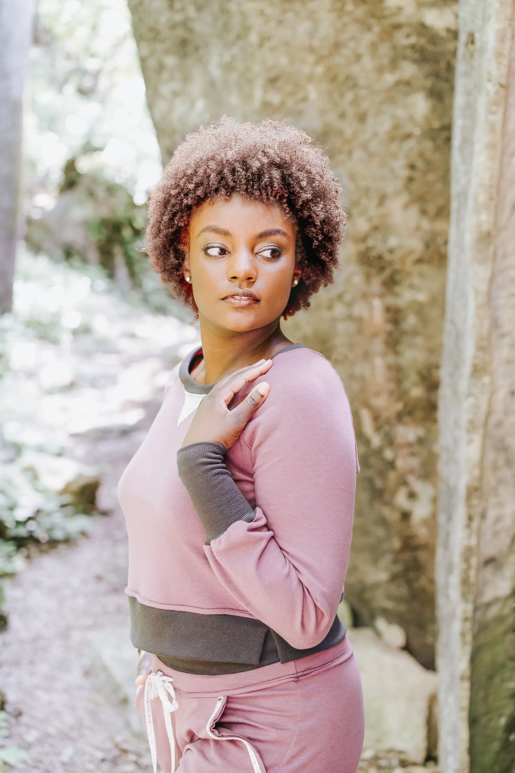 Rose Brown Sweatshirt