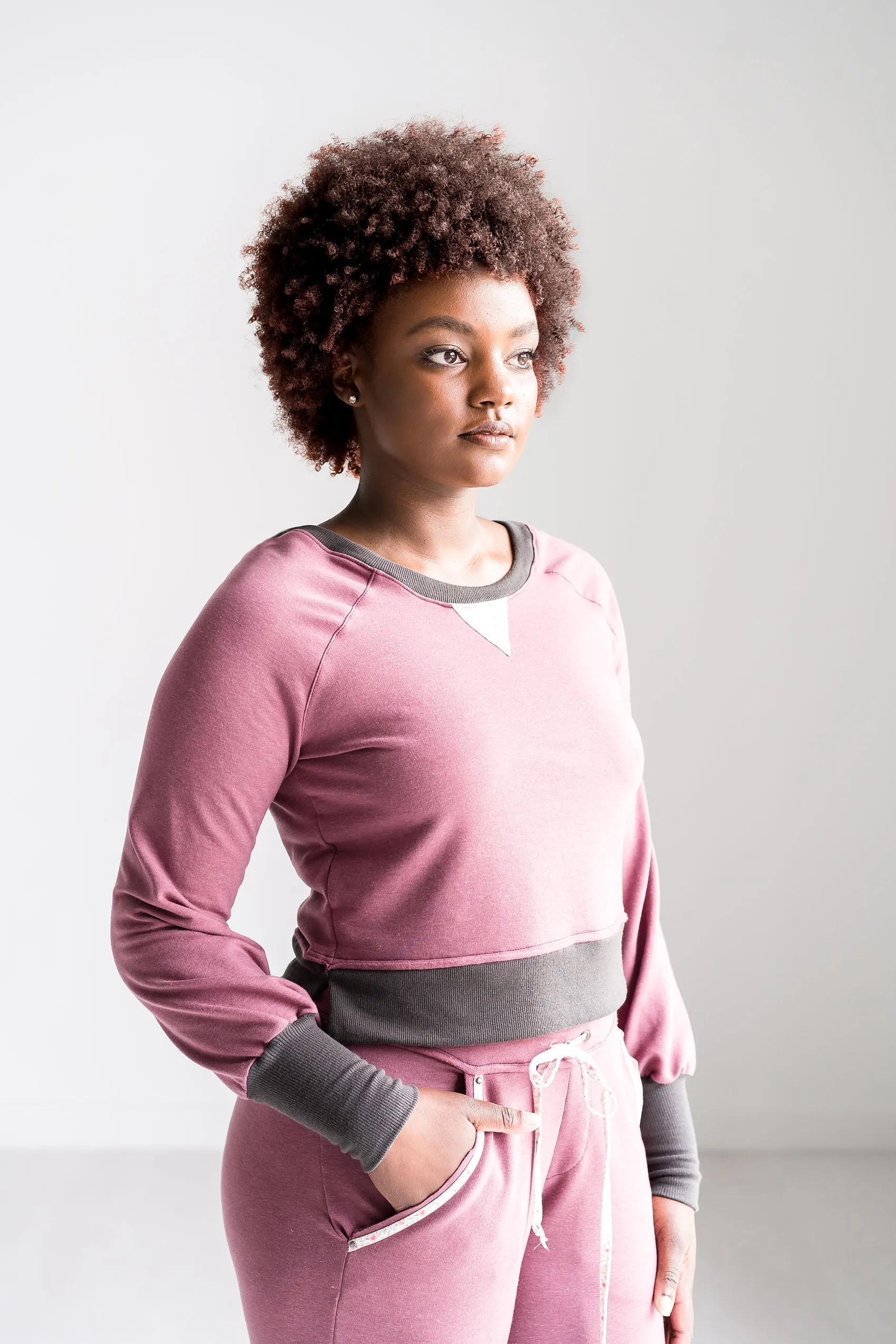 Rose Brown Sweatshirt