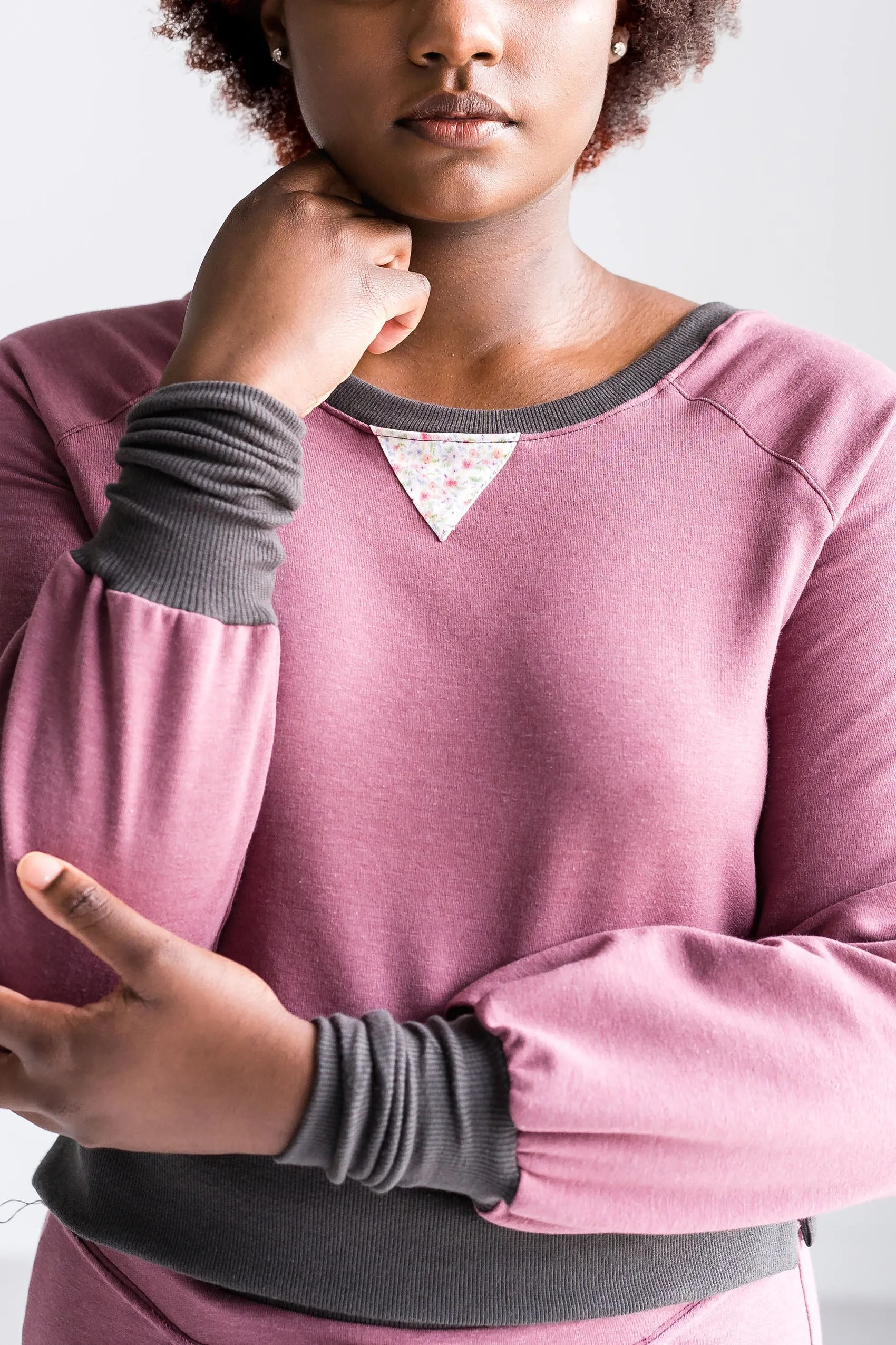 Rose Brown Sweatshirt
