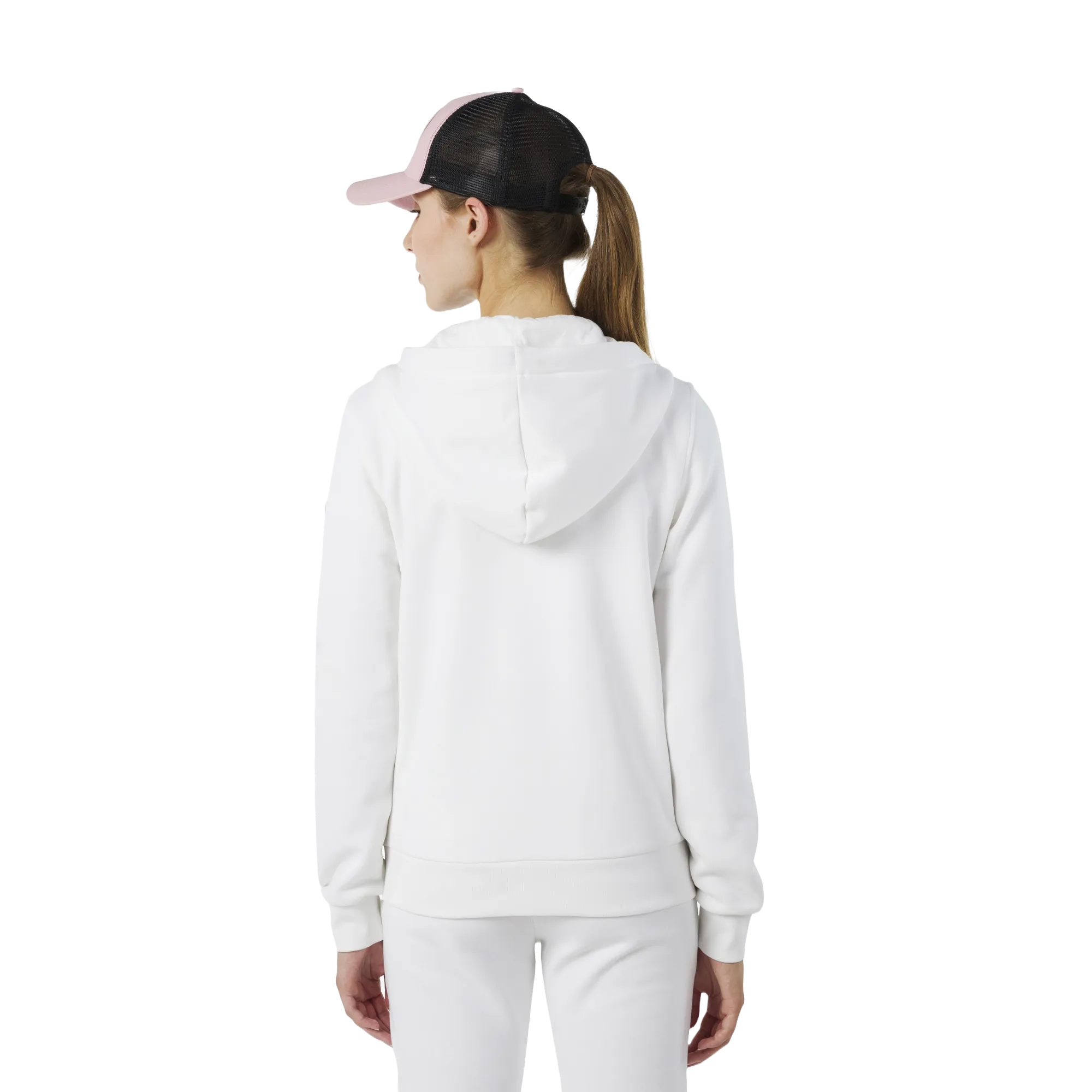 ROSSIGNOL WOMEN'S FULL-ZIP HOODED LOGO COTTON SWEATSHIRT