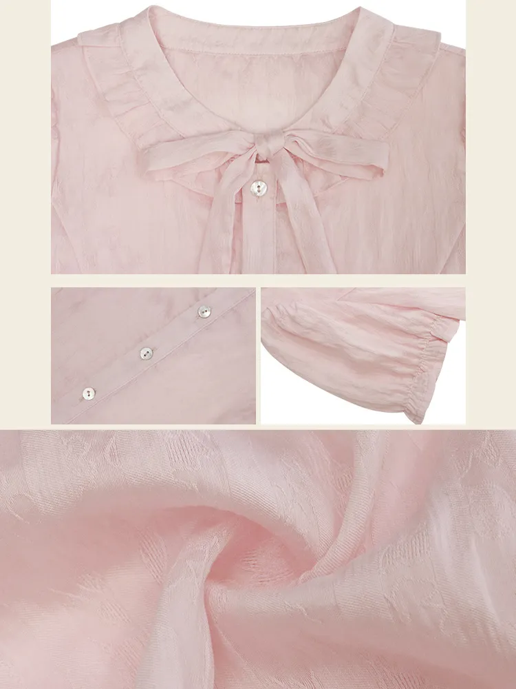 Rosy Whisper Blouse