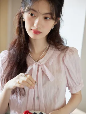 Rosy Whisper Blouse