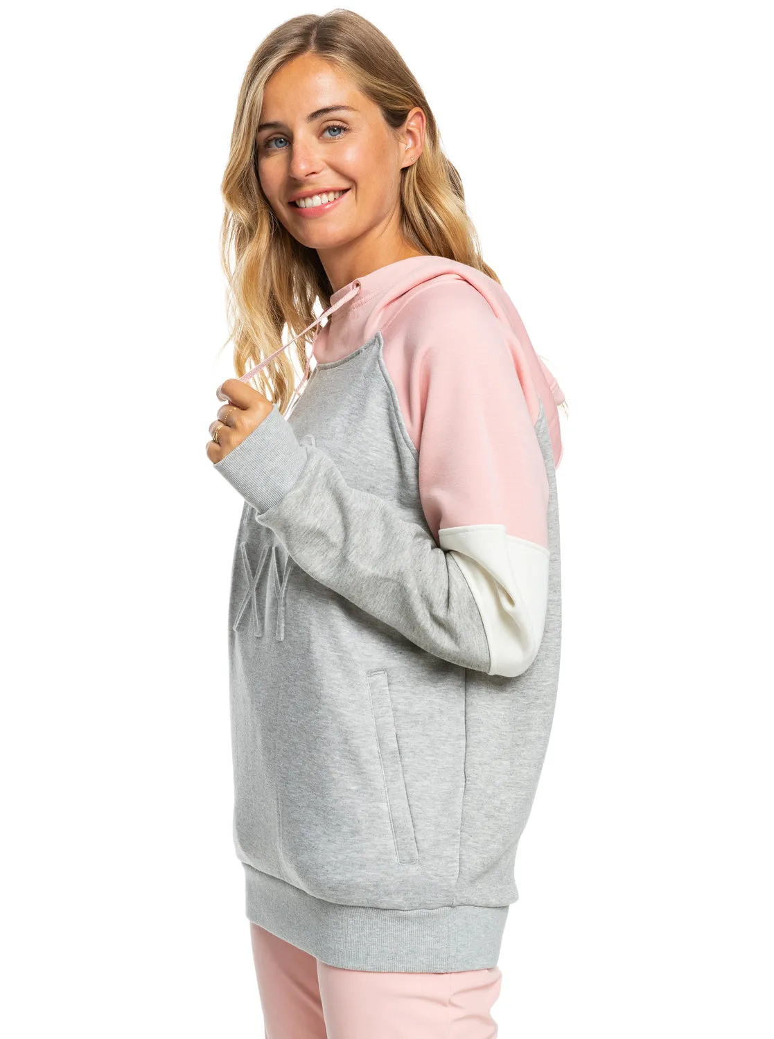 Roxy Liberty Hoodie 2023 Heather Grey