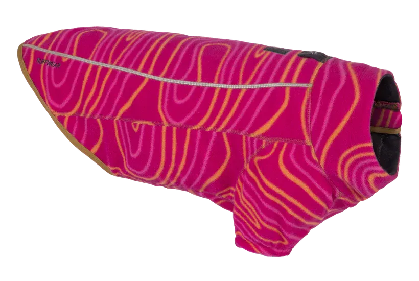 Ruffwear Climate Changer™ Dog Fleece technical, breathable fleece - Strata Pink