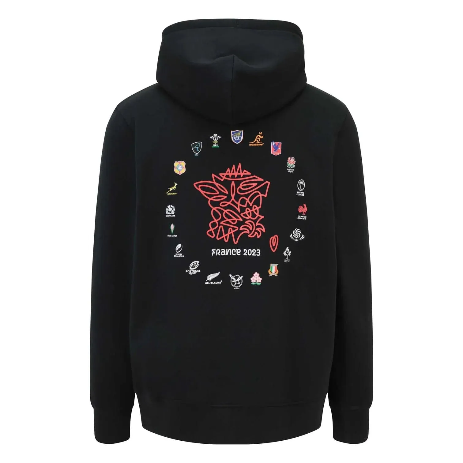Rugby World Cup 23 '20 Unions Map' Hoodie