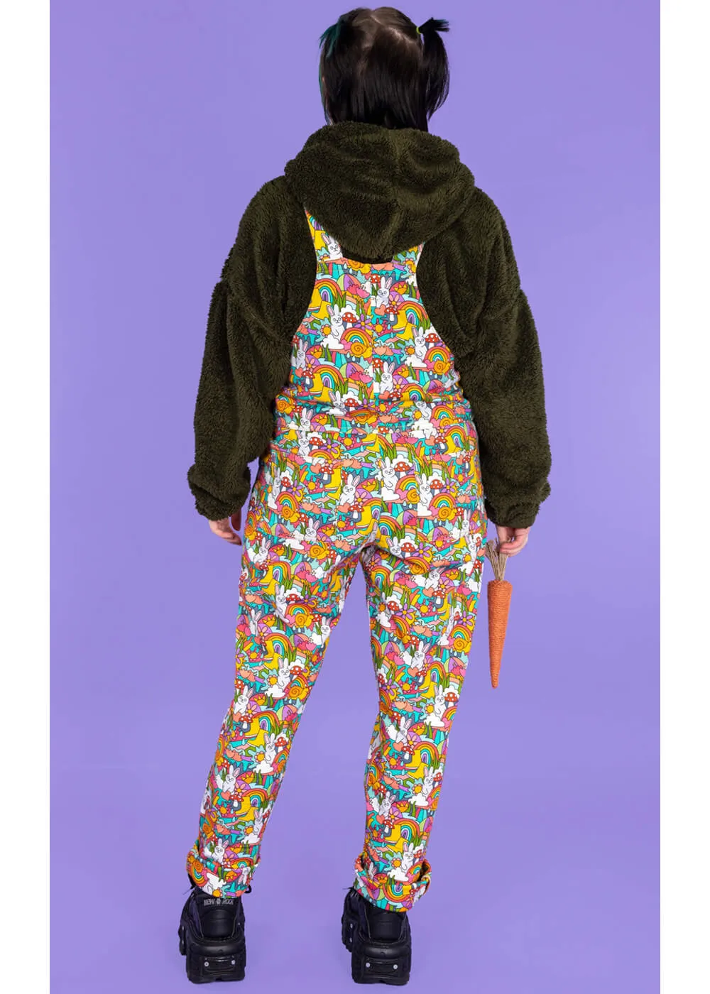 Run & Fly Bunny Love 70's Dungarees Multi