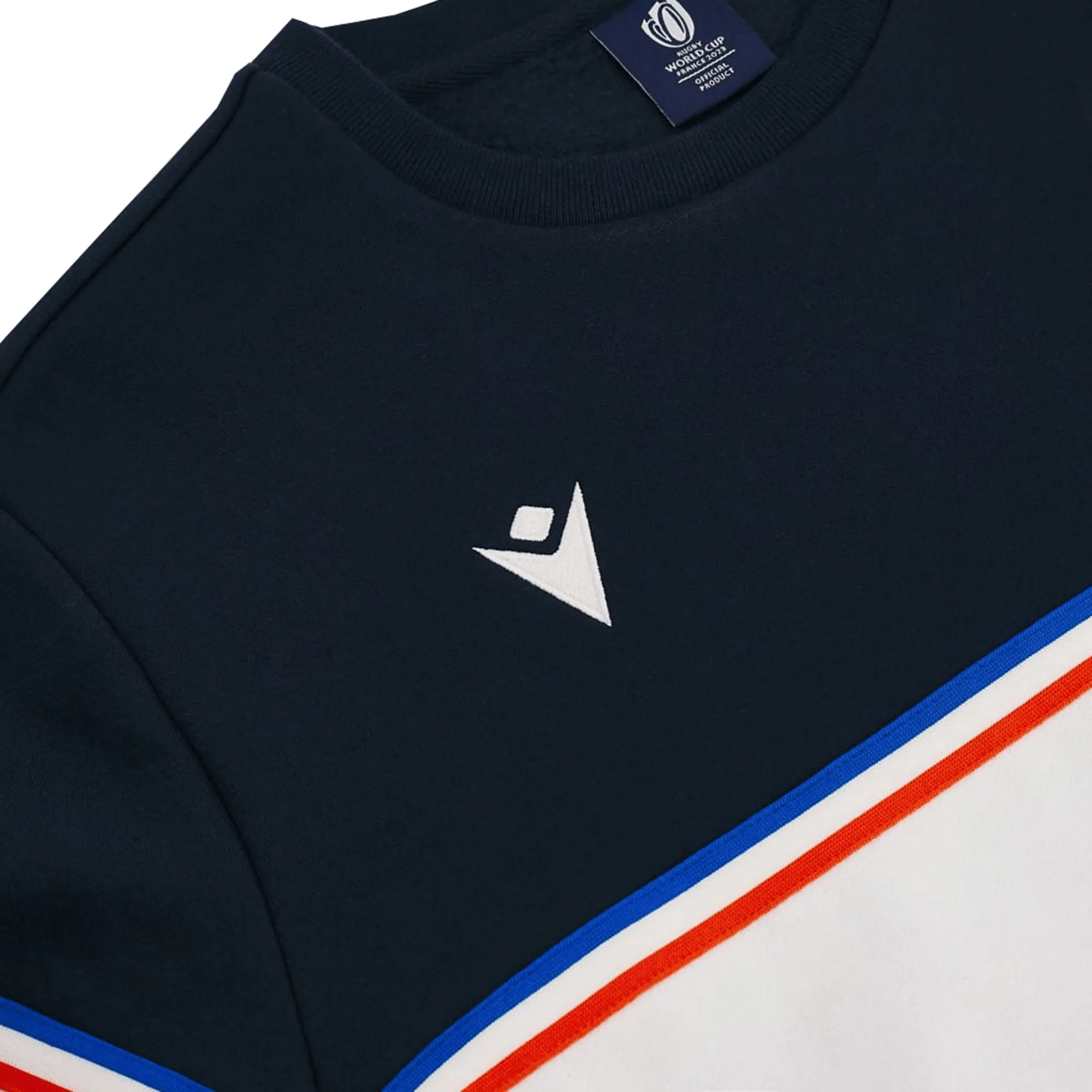 RWC23 Brushed Fleece Cotton Roundneck Sweatshirt by Macron