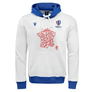 RWC23 France Logo Cotton Hoody by Macron