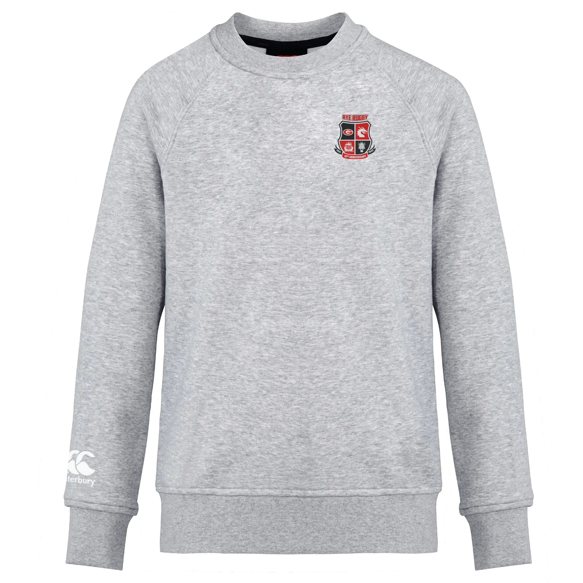 Rye High School 10 Year Club Crew Sweatshirt by Canterbury