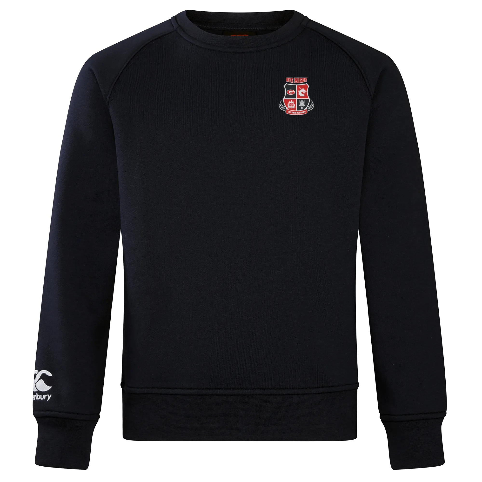 Rye High School 10 Year Club Crew Sweatshirt by Canterbury