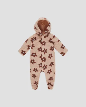 Rylee & Cru - Fleece Jumpsuit - Pink Daisy