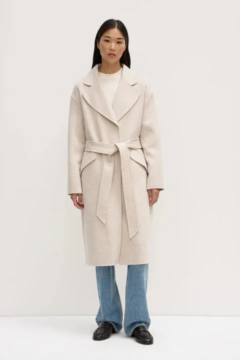 Sadie Coat | Oat Marle