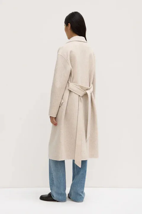 Sadie Coat | Oat Marle