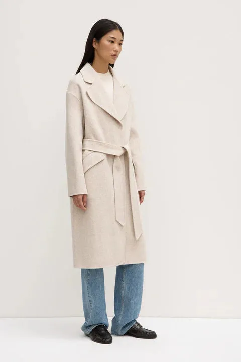 Sadie Coat | Oat Marle