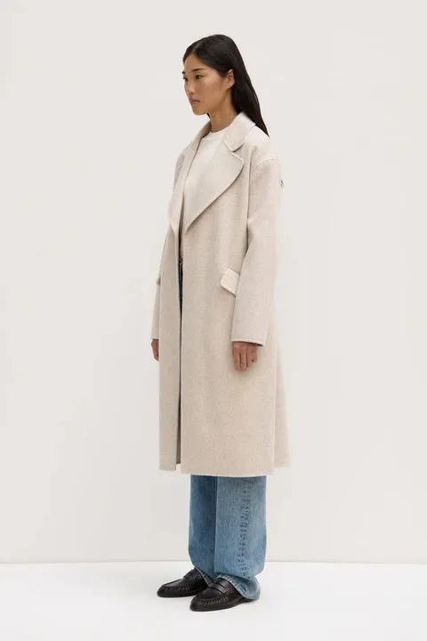 Sadie Coat | Oat Marle