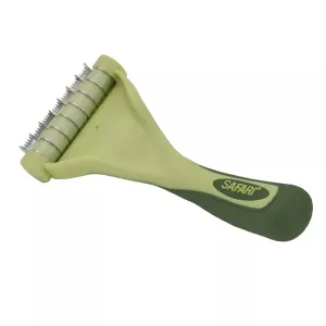 Safari Shed Magic De-Shedding Tool for Dogs with Short to Medium Hair