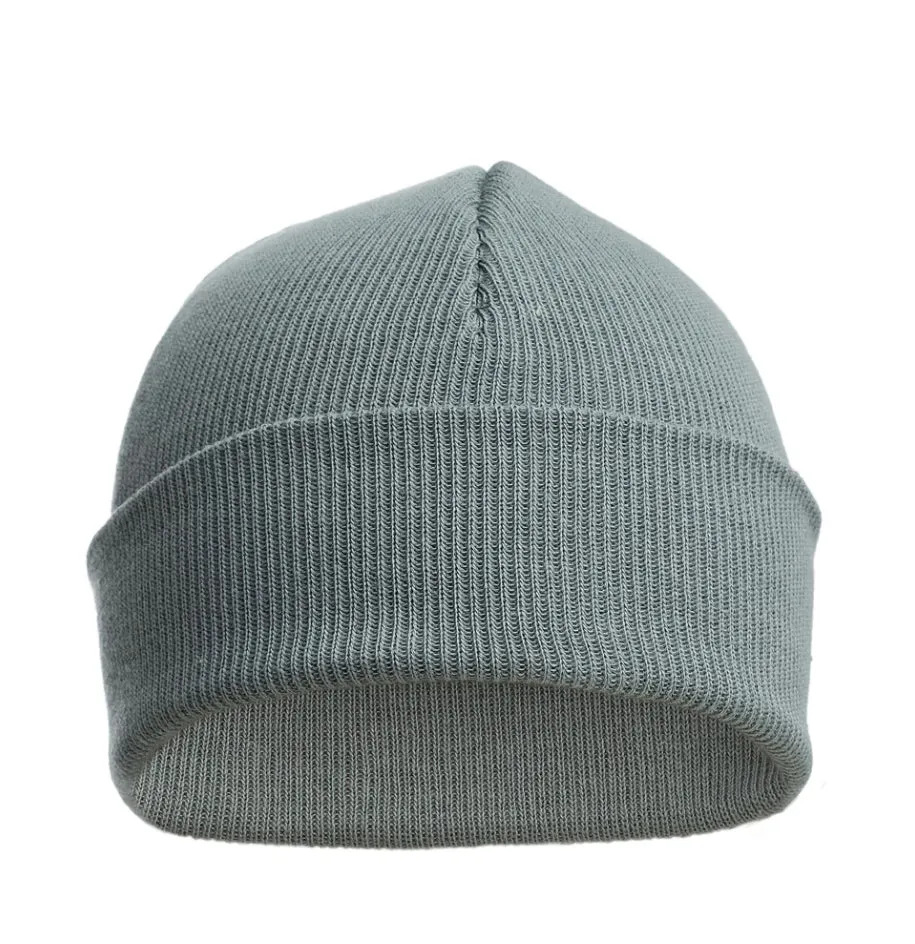 Sage Green Personalised Childrens Beanie Hat