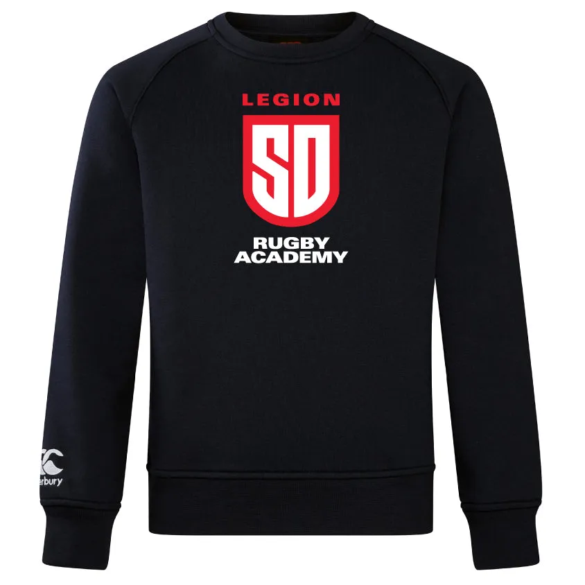 San Diego Legion Rugby Academy Club Crew Sweatshirt by Canterbury